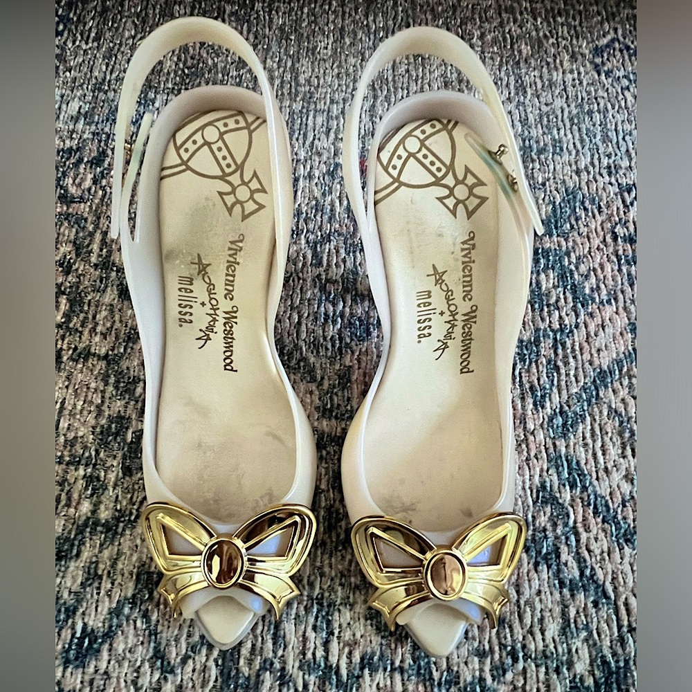 Vivienne Westwood Anglomania Melissa Bow Heels RARE